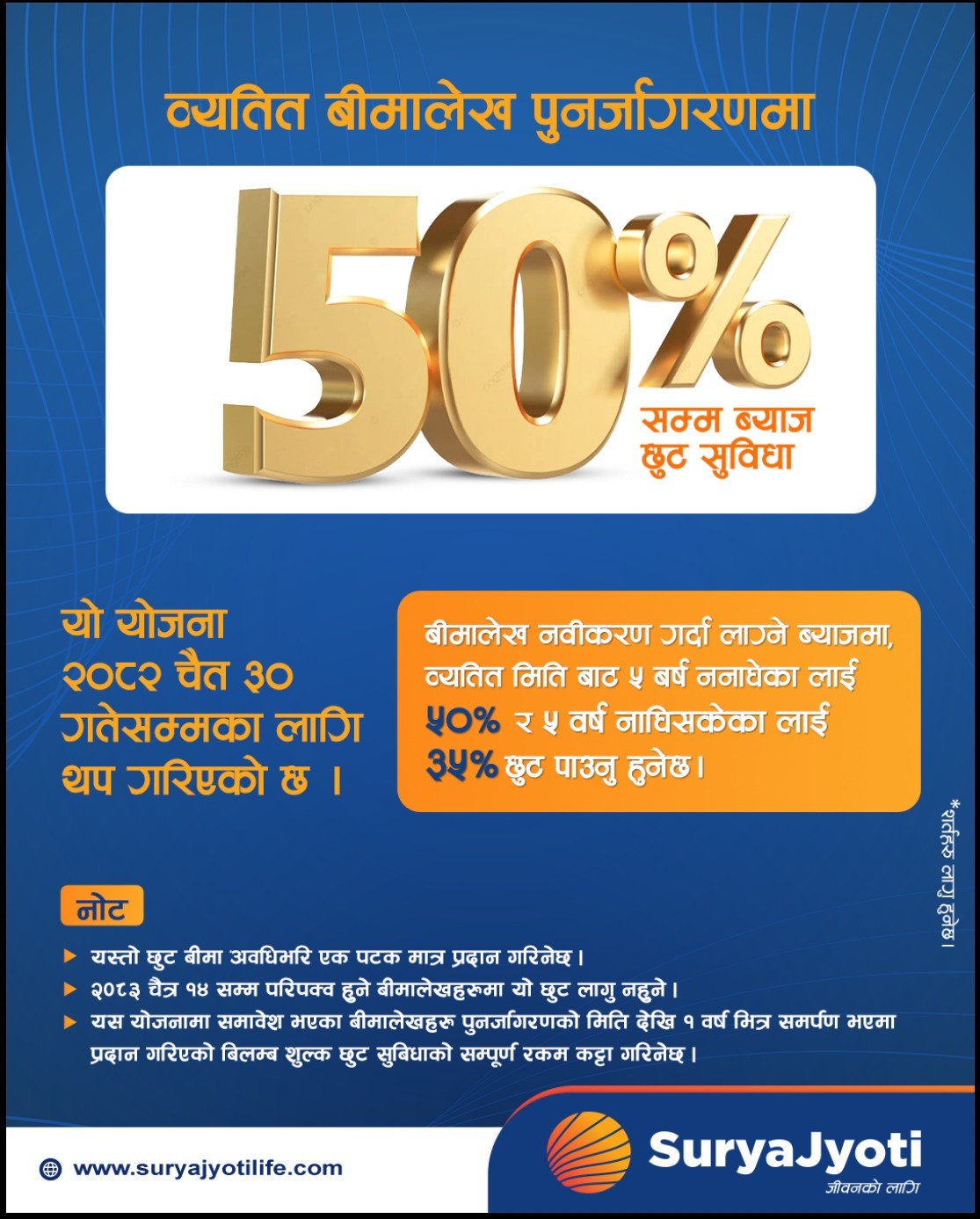 Popp Notice  Late Fee Waiver extension upto 30th Chaitra 2082